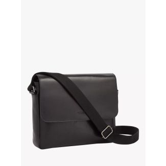 Osprey The Carter Leather Large Messenger in Black