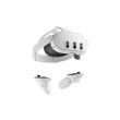 Meta Quest 3 512GB mixed reality headset front view with controllers