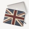 Aspinal of London City Laptop Leather Folio Case in Brit Pebble design