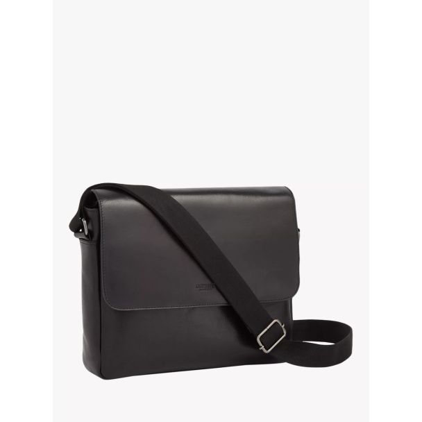 Osprey The Carter Leather Large Messenger in Black