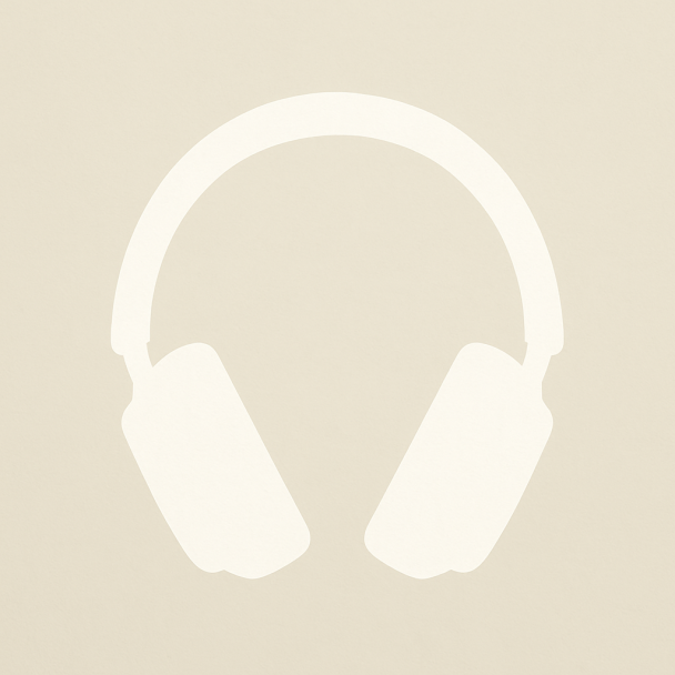 Offwhite headphones illustration